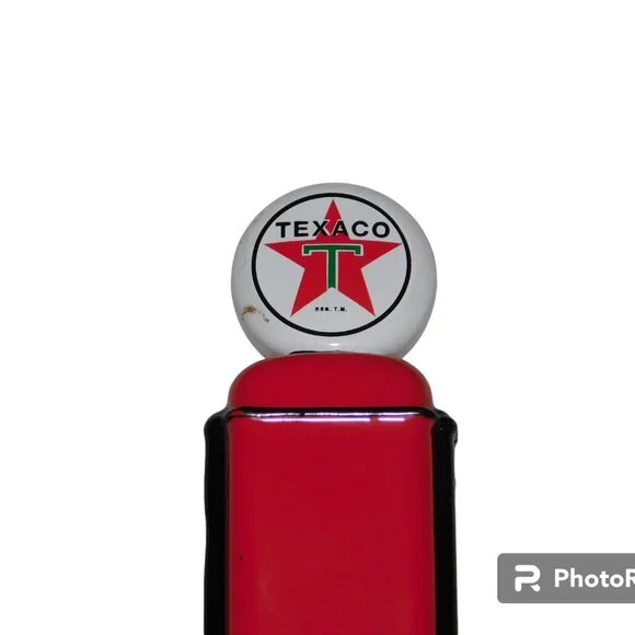 Franklin Mint Collector Knife, Texaco Gas Pump, With Padded Pouch